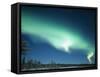 The Aurora Borealis, Lapland, Finland-Daisy Gilardini-Framed Stretched Canvas