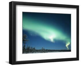 The Aurora Borealis, Lapland, Finland-Daisy Gilardini-Framed Photographic Print