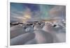 The Aurora Borealis (Northern Lights) Illuminate Snowy Landscape on a Starry Night Stronstad-Roberto Moiola-Framed Photographic Print