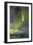 The Aurora Borealis (Northern Lights) over Jokulsarlon Glacial Lagoon, Vatnajokull National Park-Lee Frost-Framed Photographic Print