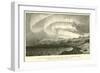 The Aurora Borealis or Northern Light, as Seen at Bossekop in Finmark-null-Framed Giclee Print