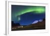 The Aurora Borealis Wraps Around The Mountain In Southern Iceland-Joe Azure-Framed Photographic Print