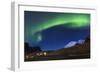 The Aurora Borealis Wraps Around The Mountain In Southern Iceland-Joe Azure-Framed Photographic Print