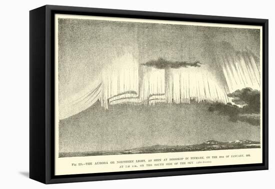 The Aurora or Northern Light-null-Framed Stretched Canvas