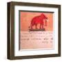 The Auspicious Elephant III-Ping Chettabok-Framed Art Print