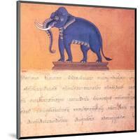 The Auspicious Elephant IV-Ping Chettabok-Mounted Art Print