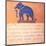 The Auspicious Elephant IV-Ping Chettabok-Mounted Art Print