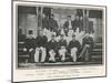 The Austalian Cricket Team of 1882-null-Mounted Art Print