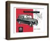 The Austin Taxi-null-Framed Art Print