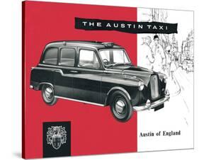 The Austin Taxi-null-Stretched Canvas