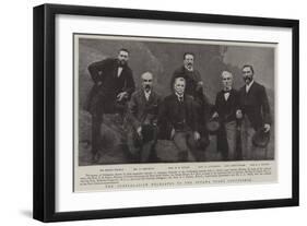 The Australasian Delegates to the Ottawa Trade Conference-null-Framed Giclee Print