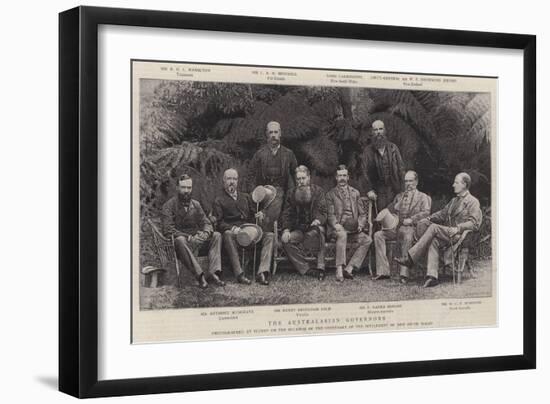 The Australasian Governors-null-Framed Giclee Print