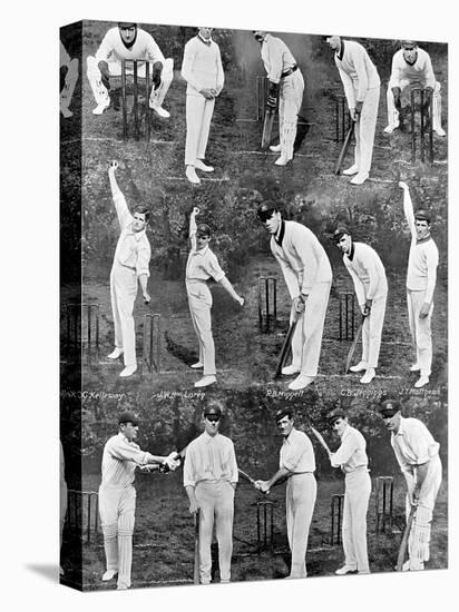 The Australian Cricket Team in England, 1912-null-Stretched Canvas