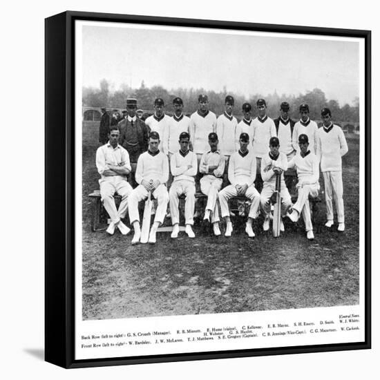 The Australian Cricket Team of 1912-null-Framed Stretched Canvas