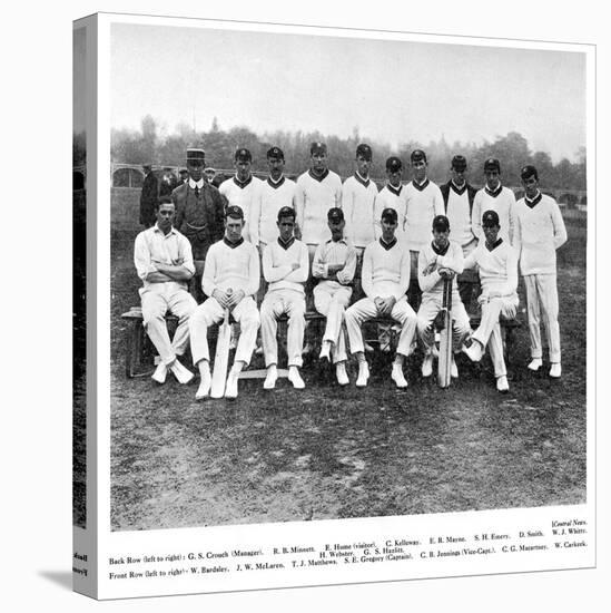 The Australian Cricket Team of 1912-null-Stretched Canvas