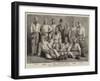 The Australian Cricket Team-null-Framed Giclee Print