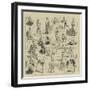 The Australian Cricketing Team, Notes at the Final Match at the Crystal Palace-null-Framed Giclee Print