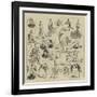 The Australian Cricketing Team, Notes at the Final Match at the Crystal Palace-null-Framed Giclee Print