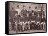 The Australian Cricketing Team of 1888 Pose in Formal Dress-null-Framed Stretched Canvas