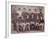 The Australian Cricketing Team of 1888 Pose in Formal Dress-null-Framed Photographic Print