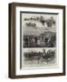 The Australian Derby, the Race for the Melbourne Cup-null-Framed Giclee Print