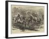 The Australian Exploring Expedition Travelling Through the Scrub-null-Framed Giclee Print