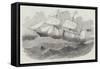 The Australian Royal Mail Steam-Ship Sydney-Edwin Weedon-Framed Stretched Canvas