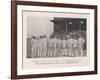 The Australian XI for the Fourth Test vs England at Melbourne, 1911 (1912)-Sears-Framed Giclee Print