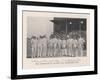 The Australian XI for the Fourth Test vs England at Melbourne, 1911 (1912)-Sears-Framed Giclee Print