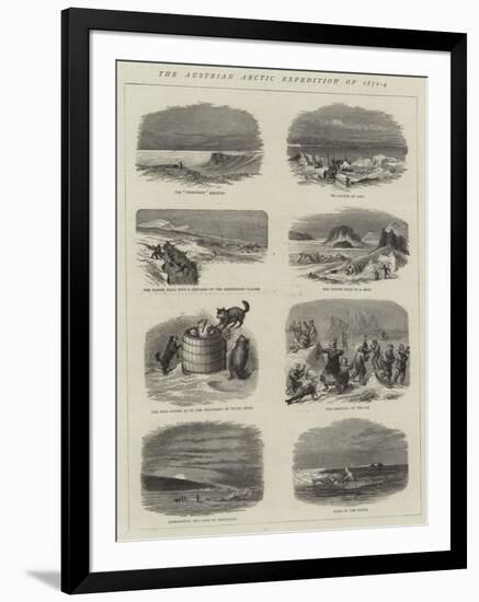 The Austrian Arctic Expedition of 1872-4-null-Framed Giclee Print