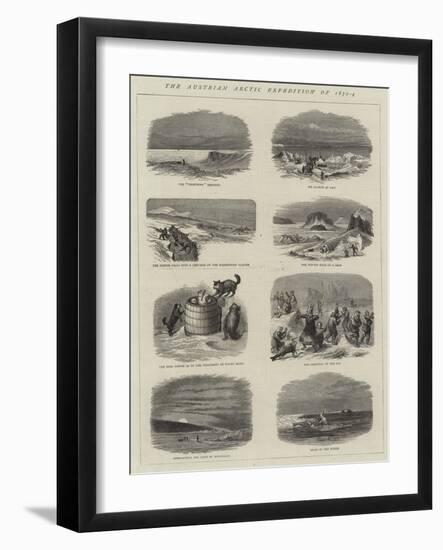 The Austrian Arctic Expedition of 1872-4-null-Framed Giclee Print