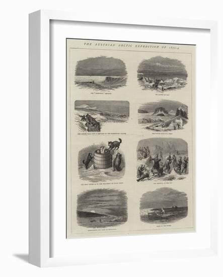 The Austrian Arctic Expedition of 1872-4-null-Framed Giclee Print