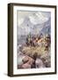 The Austrian Army in the Swiss Mountains before the Battle of Sempach in 1386-null-Framed Giclee Print