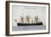 The Austrian Battleship the Erzherzog Ferdinand Max-null-Framed Giclee Print