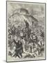 The Austrian Capture of Serajevo, the 46th Infantry Storming the Saluting or Yellow Battery-Charles Robinson-Mounted Giclee Print