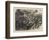 The Austrian Occupation of Bosnia, Street Fighting in Serajevo-Godefroy Durand-Framed Giclee Print