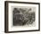 The Austrian Occupation of Bosnia, Street Fighting in Serajevo-Godefroy Durand-Framed Giclee Print