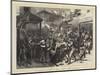 The Austrian Occupation of Bosnia, Street Fighting in Serajevo-Godefroy Durand-Mounted Giclee Print