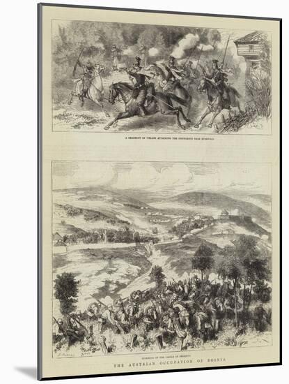 The Austrian Occupation of Bosnia-Godefroy Durand-Mounted Giclee Print