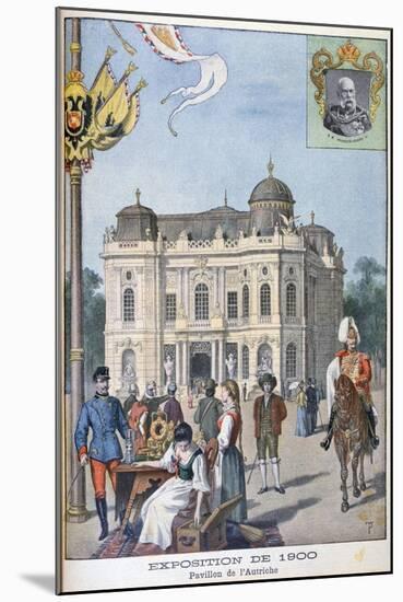 The Austrian Pavilion at the Universal Exhibition of 1900, Paris, 1900-null-Mounted Giclee Print