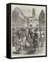 The Austrian Provinces of Dalmatia, Street Scene in Ragusa-null-Framed Stretched Canvas