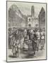 The Austrian Provinces of Dalmatia, Street Scene in Ragusa-null-Mounted Giclee Print