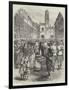 The Austrian Provinces of Dalmatia, Street Scene in Ragusa-null-Framed Giclee Print