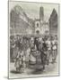 The Austrian Provinces of Dalmatia, Street Scene in Ragusa-null-Mounted Giclee Print