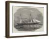 The Austrian Steam-Yacht Fantasie-Edwin Weedon-Framed Giclee Print