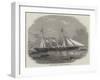 The Austrian Steam-Yacht Fantasie-Edwin Weedon-Framed Giclee Print