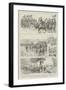 The Austro-Hungarian Military Manoeuvres at Belovar, in Croatia-Johann Nepomuk Schonberg-Framed Giclee Print