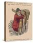 'The Author of Mr. Sponge's Sporting Tour, Ask Mamma, Plain or Ringlets? Etc., Etc.', 1854-John Leech-Stretched Canvas