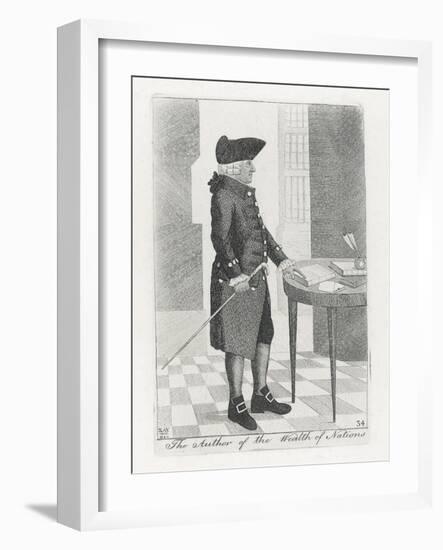 The Author of the Wealth of Nations-John Kay-Framed Giclee Print