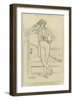 The Author of Vivian Grey-Daniel Maclise-Framed Giclee Print